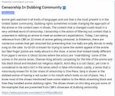 Censorship In Dubbing Community
CBR discusses Original Anime Changing in America