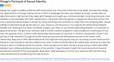 Manga’s Portrayal of Sexual Identity 

See How Manga Demonstrates Sexuality Identity